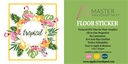 Wide Format Inkjet Floorsticker